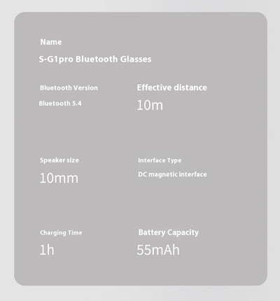 Gafas Inteligentes de Traducción en Tiempo Real con Bluetooth - Image 6