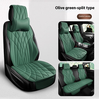 Funda de Asientos de Cuero Premium para Auto - Juego Completo 5 Plazas - Image 26