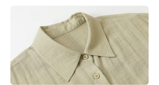 Blusa Holgada Verde Protección Solar con Espalda Calada - Image 10