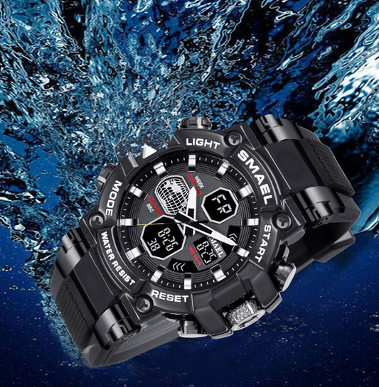 Reloj Deportivo Inteligente Dual para Hombre - Fitness y Estilo