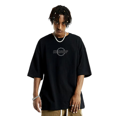 Camiseta Retro Americana de Manga Corta para Hombre - Verano - Image 3