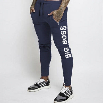 Pantalones de Chándal Largos para Hombre con Estampado de Color Sólido - Image 6