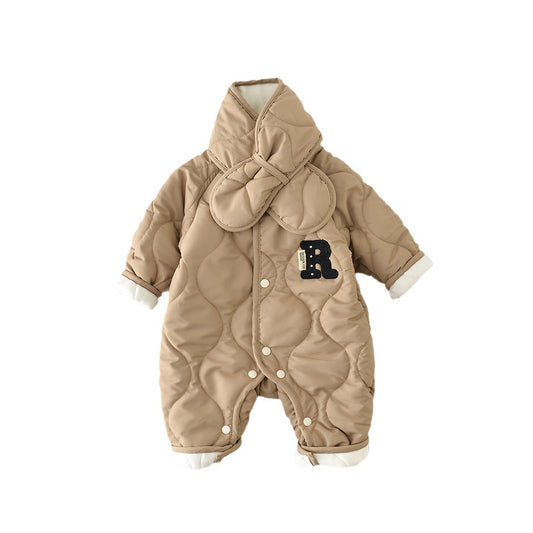 Mameluco Acolchado para Bebé con Forro Polar - Calidez para Otoño e Invierno - Image 2