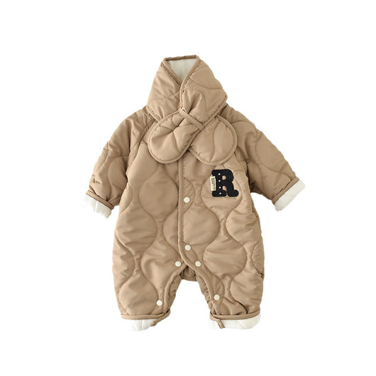 Mameluco Acolchado para Bebé con Forro Polar - Calidez para Otoño e Invierno - Image 2