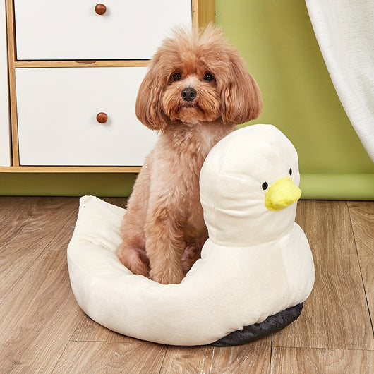 Cama Ortopédica para Mascotas en Forma de Pato - Sofá Acogedor para Perros y Gatos - Image 6