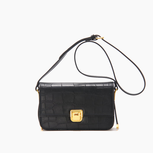 Bolso Bandolera de Cuero Premium con Diseño Asimétrico - Image 12