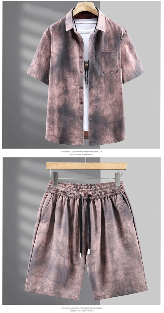 Conjunto de Dos Piezas: Camisa y Shorts Holgados Talla Grande - Image 15