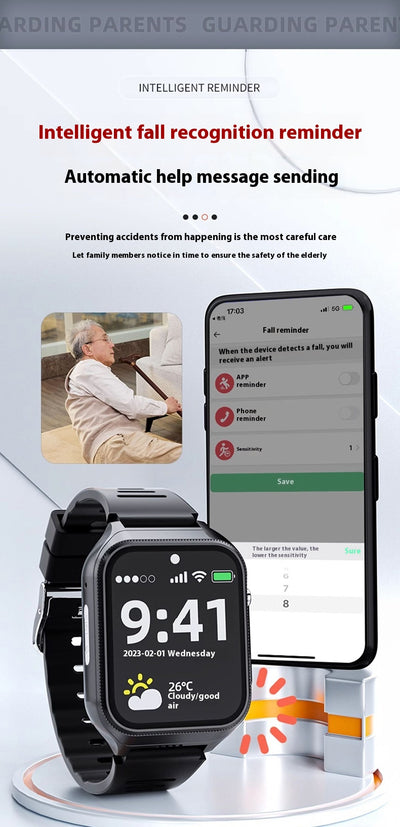 Reloj Inteligente GPS Localizador para Adultos Mayores - Antirrobo - Image 17