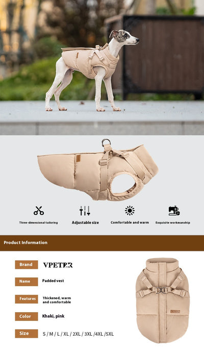 Abrigo Térmico para Perros - Ropa Invernal Gruesa y Resistente al Viento - Image 11