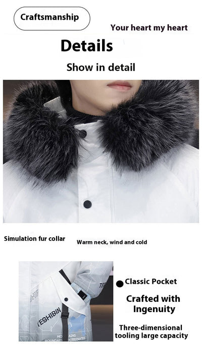 Chaqueta de Invierno para Hombre con Forro Polar y Capucha - Image 7