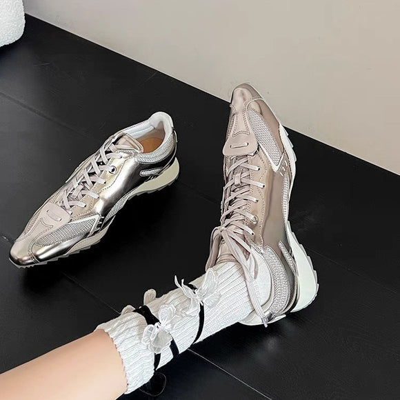 Zapatillas de Boxeo para Mujer con Lengüeta Asimétrica y Suela Gruesa