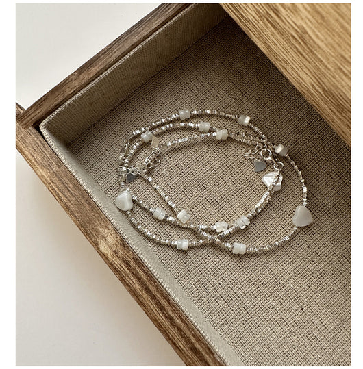 Collar y Pulsera de Plata Esterlina 925 con Diseño Fritilaria - Image 17