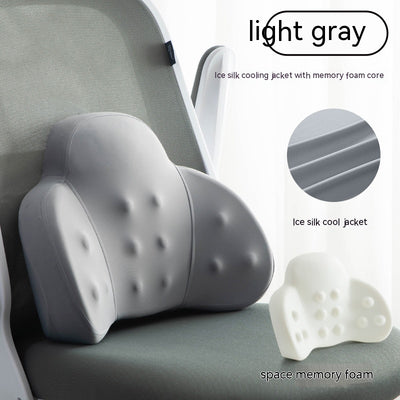 Almohada Lumbar de Seda Helada para Oficina - Soporte Ergonómico de Larga Duración - Image 6