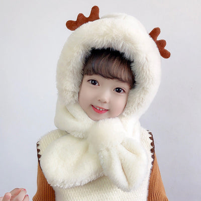 Gorro Infantil con Orejas de Conejo - Bufanda Integrada - Image 18
