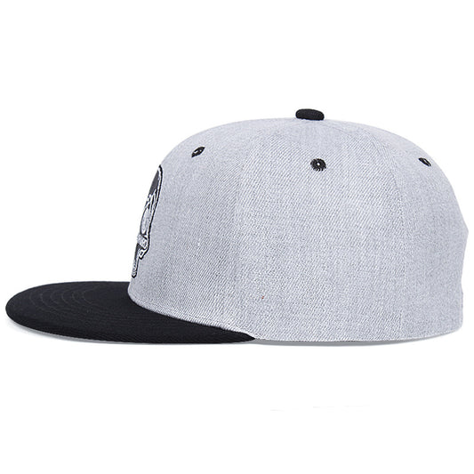 Gorra de Béisbol con Bordado de Calavera Unisex - Image 2