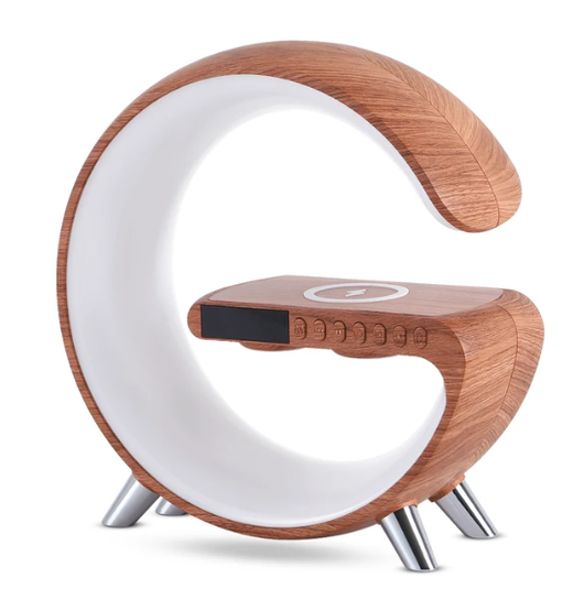Lámpara LED Inteligente G con Altavoz Bluetooth, Cargador Inalámbrico y Control por App - Image 32