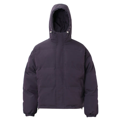 Chamarra Hoodie de Algodón Liso Estilo Americano - Image 3
