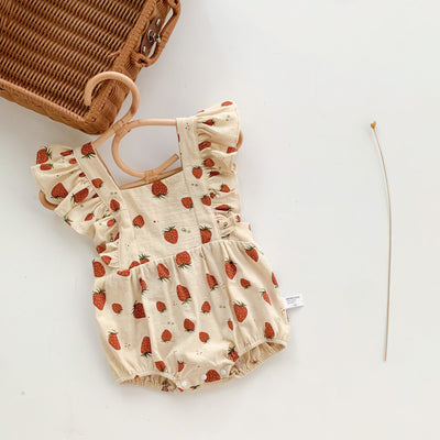 Romper sin Mangas con Estampado de Fresas para Mujer - Image 14