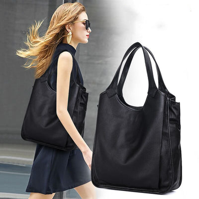 Bolso de Cuero Genuino Estilo Western - Gran Capacidad y Diseño Versátil - Image 5