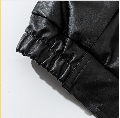 Chaqueta de Cuero para Hombre con Solapa Ancha - Estilo Moderno y Elegante - Image 6