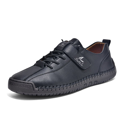 Botas Cortas para Hombre Talla Grande con Costura a Mano - Image 7