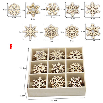 Adorno Navideño de Árbol en Madera Rústica - Image 7
