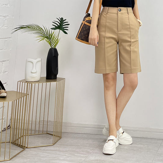 Bermudas Cómodas Sin Presión en la Cintura