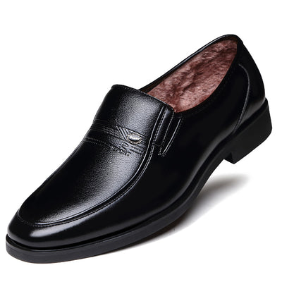 Sandalias Huecas de Cuero Transpirable para Hombre Adulto Mayor - Image 8