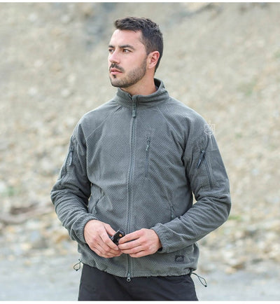 Chaqueta Polar de Forro Exterior para Hombre - Cardigan Térmico - Image 13