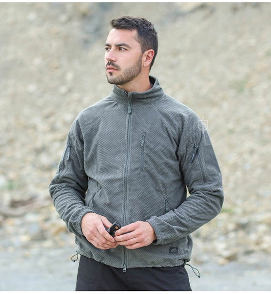 Chaqueta Polar de Forro Exterior para Hombre - Cardigan Térmico - Image 13