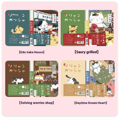 Cuaderno de Bolsillo Gato Montaña - Diario Ilustrado a Mano con Diseño Kawaii - Image 14