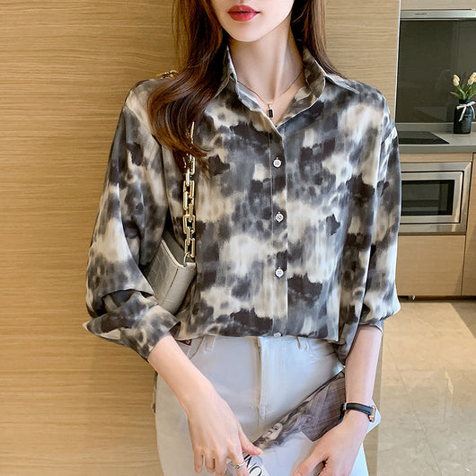 Blusa Suelta Retro Estilo Hong Kong - Image 8