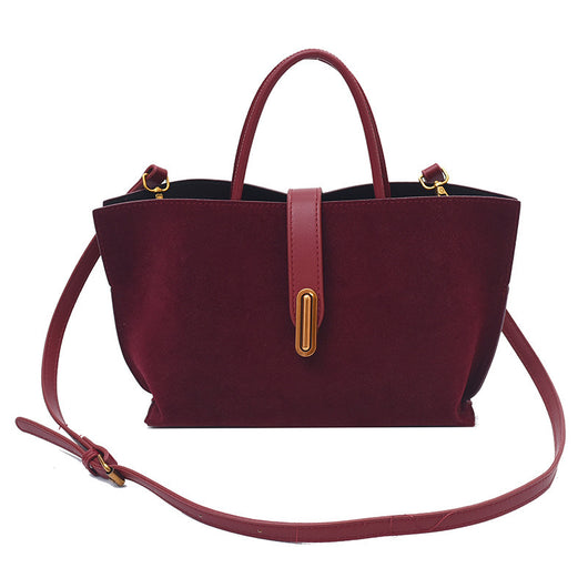 Bolso Bucket de Cuero Encerado Elegante y Portátil - Image 11