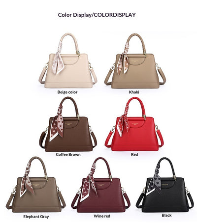 Bolso Tote Crossbody de Lujo Retro con Gran Capacidad para Mujer - Image 14