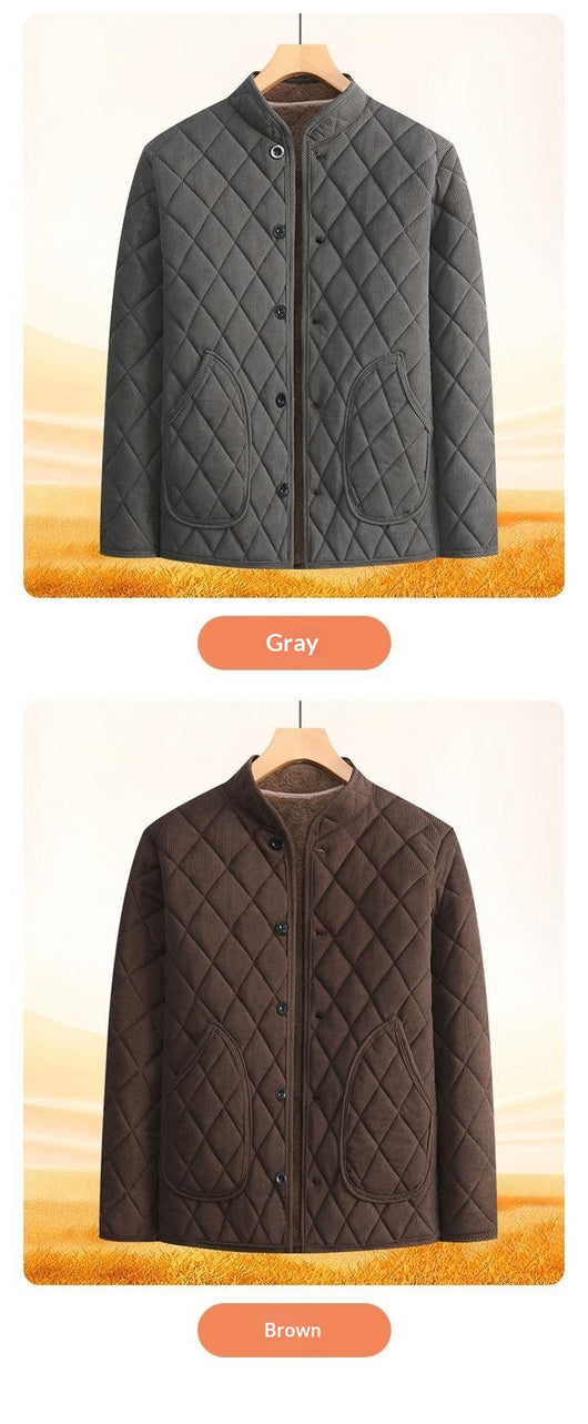 Chamarra de Algodón Grueso Forrada en Fleece para Hombre - Image 10