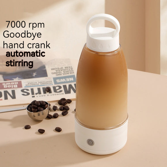 Botella Mezcladora Eléctrica Automática para Batidos - Portátil con Carga USB