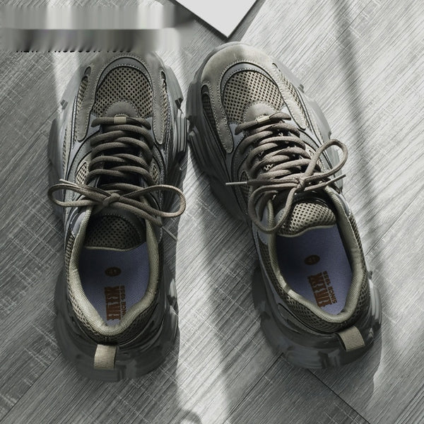 Zapatos Plataforma Dad Shoes Mesh Transpirables
