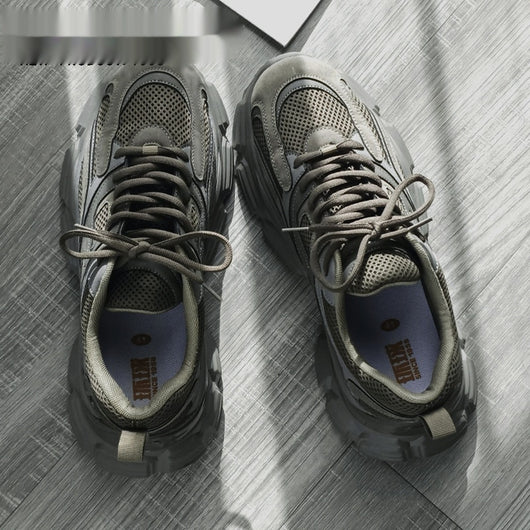 Zapatos Plataforma Dad Shoes Mesh Transpirables