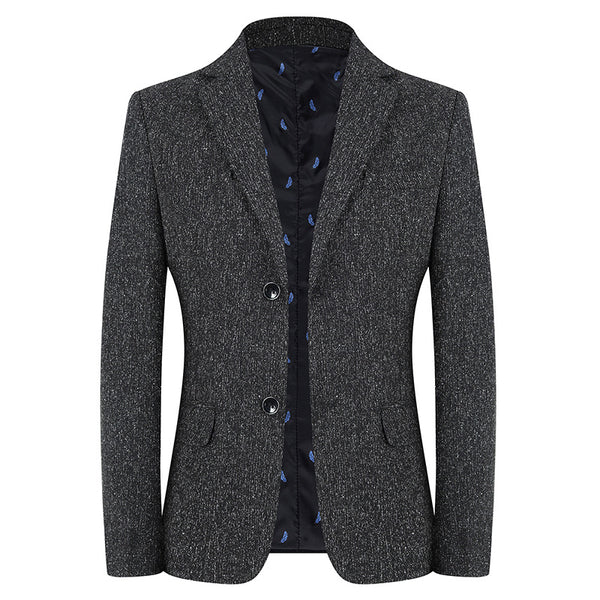 Blazer Casual de Lana Coreano - Diseño Moderno y Versátil
