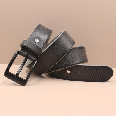 Cinturón de Cuero Premium Estilo Coreano con Hebilla de Perno para Hombre - Image 21