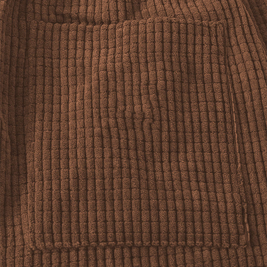 Pantalones Casuales Deportivos Tipo Waffle Gruesos para Otoño Invierno - Image 14