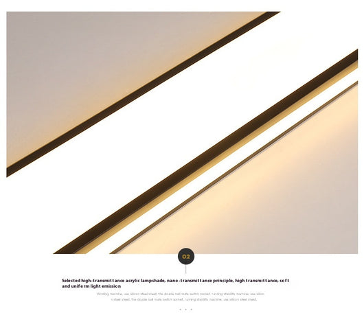 Lámpara de Techo LED Nórdica Minimalista para Pasillos - Image 14