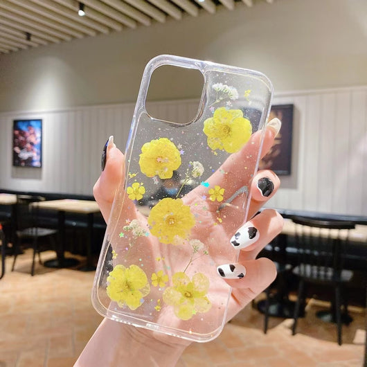 Funda para Celular Floral con Brillo Epoxi - Image 3