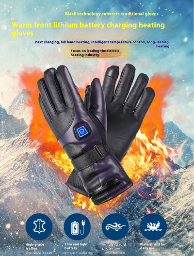Guantes Calefactables Impermeables para Motocicleta - Protección Total en Invierno - Image 7