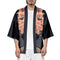 Cardigan Haori Suelto con Ilustración Creativa para Hombre