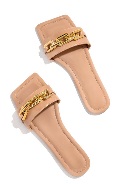 Zapatos Planos Mujer Talla Grande con Punta Cuadrada y Cadena - Image 15