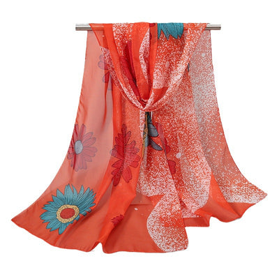Pañuelo de Seda Chiffon Elegante para Mujer - Image 5