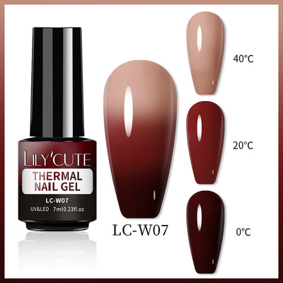 Esmalte de Uñas con Brillo Termocromático - Cambio de Color UV - Image 11