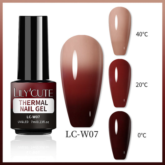 Esmalte de Uñas con Brillo Termocromático - Cambio de Color UV - Image 11