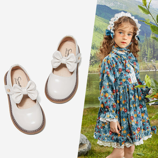 Zapatos de Cuero para Niñas con Suela Suave - Cómodos y Elegantes - Image 9